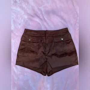 Forever21 Brown Suede Shorts